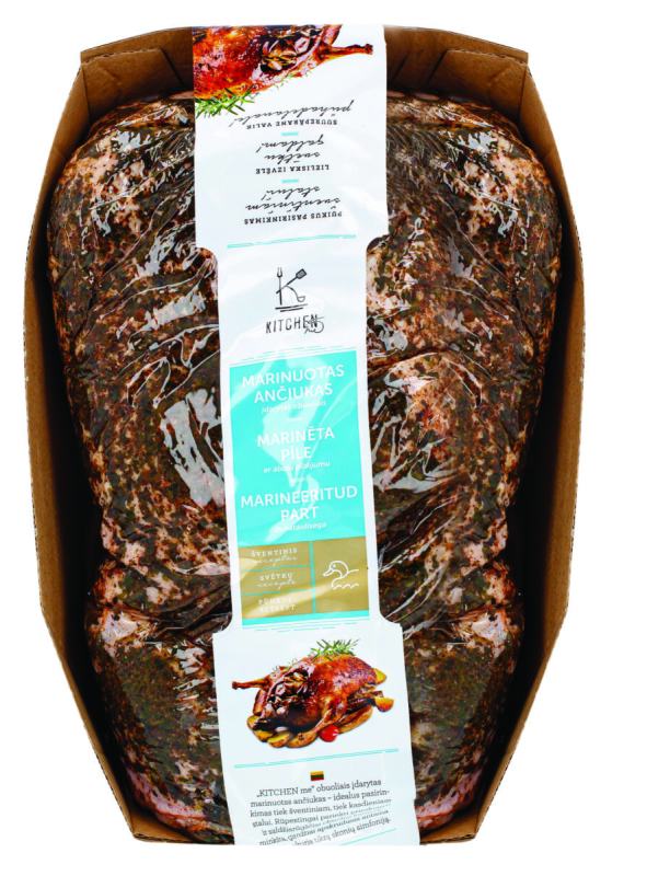 Marinuotas ančiukas įdarytas obuoliais, 1 kg