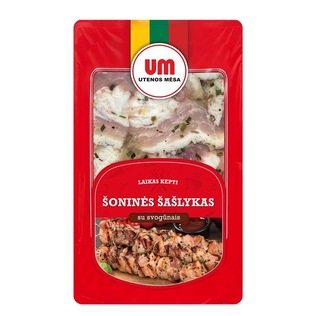 Marinuotas kiaulienos šoninės šašlykas, 800 g