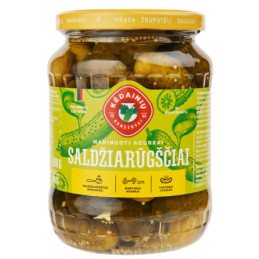 Marinuoti agurkai KKF saldžiarūgščiai, 680 g