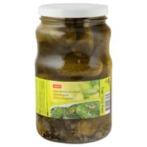 Marinuoti agurkai RIMI, / 900 g, 1650 g