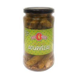 Marinuoti agurkėliai MAMOS KONSERVAI, 340 g