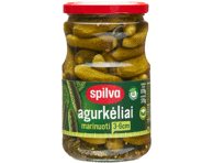 Marinuoti agurkėliai SPILVA, 670 g