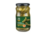 Marinuoti agurkėliai WELL DONE su medumi, 340 g