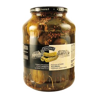 Marinuoti LIETUVIŠKI agurkai, 1500 g