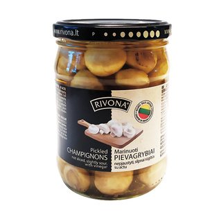 Marinuoti pievagrybiai RIVONA, 500 g