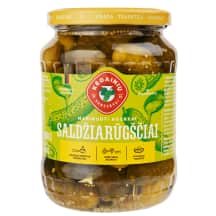 Marinuoti SALDŽIARŪGŠČIAI agurkai, 680, 340 g