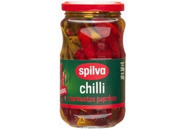 Marinuotos aitriosios paprikos SPILVA, 330 g