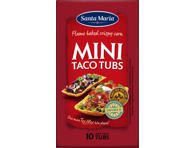 Mažos kukurūzų geldelės takams SANTA MARIA TEX MEX, 86 g, 10 vnt