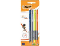 Mechaninis pieštukas BIC MATIC GRIP FUN, 4 vnt