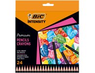 Mediniai spalvinimo pieštukai INTENSITY, BX24, 24 vnt