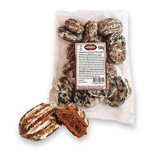 Meduoliai su karamelės skonio įdaru ADUGS, 500 g