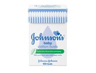 Medvilniniai ausų krapštukai JOHNSON'S BABY, 100 vnt