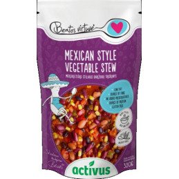 Meksikietiškas daržovių troškinys, ACTIVUS & BEATOS VIRTUVĖ, plast. maišelyje, 320 g