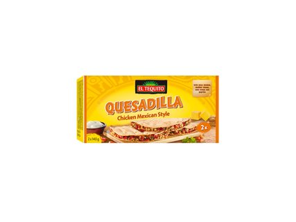 Meksikietiško stiliaus kesadilija, 2 x 140 g