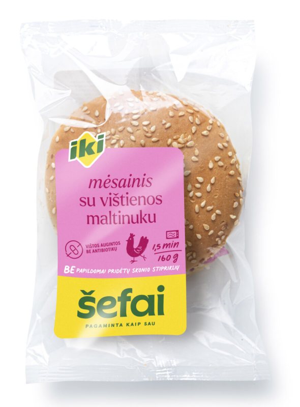 MĖSAINIS su vištienos maltinuku, 160 g