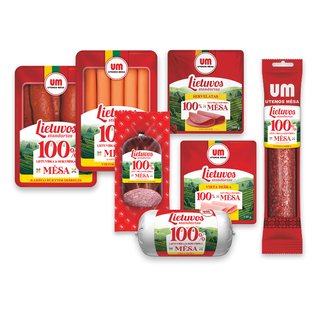 Mėsos gam. LIETUVOS STANDARTAS (įv. rūš.), 200, 780 g