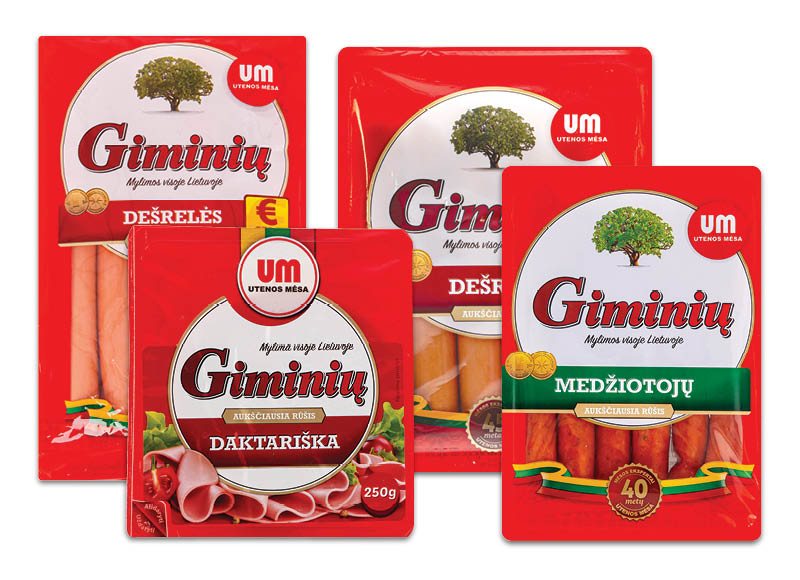 Mėsos gaminiams GIMINIŲ
