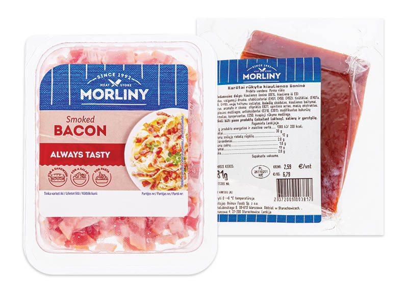 Mėsos gaminiams MORLINY