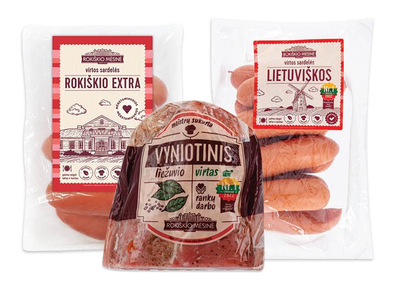Mėsos gaminiams ROKIŠKIO MĖSINĖ