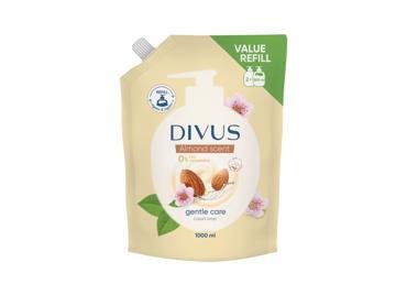 Migdolų kvapo skystas muilo papildymas, DIVUS, 1 l
