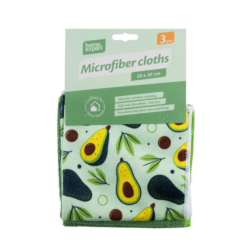 Mikropluošto šluostė HOME EXPERT, 3 vnt