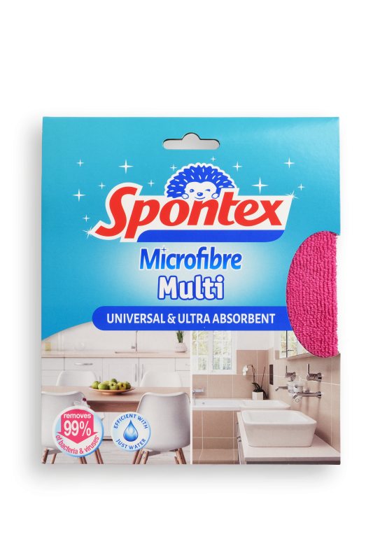 Mikropluošto šluostė SPONTEX MULTI