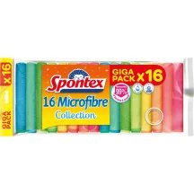 Mikropluošto šluostės SPONTEX, AW26, 16 vnt