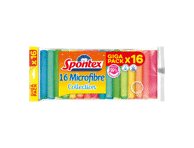 Mikropluošto šluostės SPONTEX Collection, 16 vnt