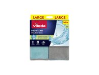 Mikropluošto šluostės VILEDA Pro Clean, 2 vnt