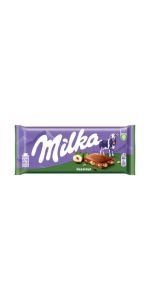 Milka Hazel Nut Pieninis šokoladas, 90 g