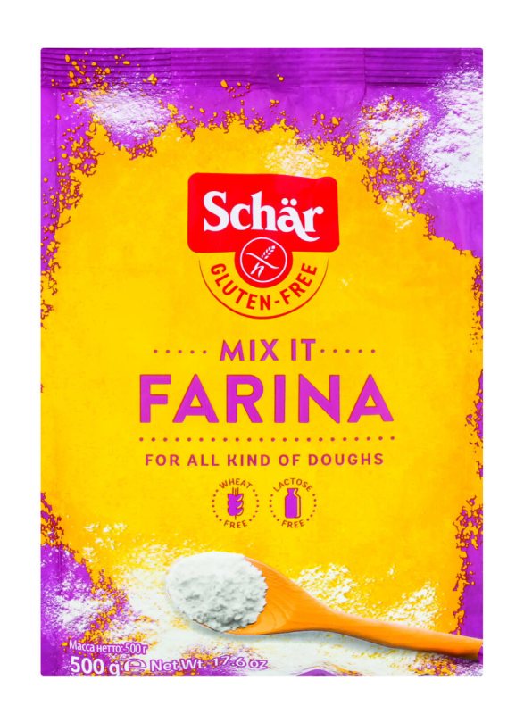 Miltų mišinys universalus be gliuteno SCHAR, 500 g