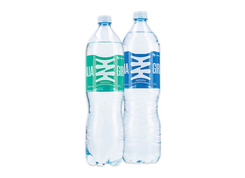 Mineralinis vanduo ŽALIA GIRIA, 1.5 l