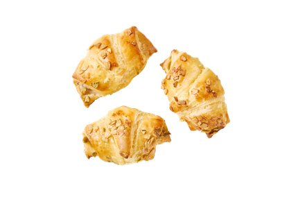 Mini kruasanas su Serrano kumpiu ir sūriu, 32 g