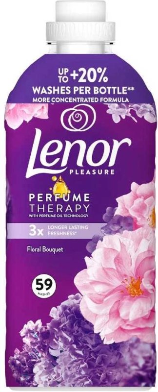 Minkštiklis LENOR Floral Bouquet, 1,239 L, 59 skalb.