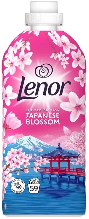 Minkštiklis LENOR Japanese Blossom, 59 skalbimai, 1239 ml