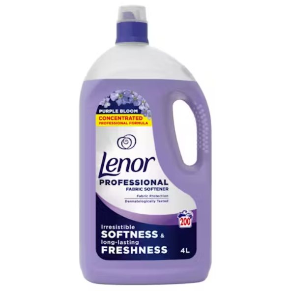 Minkštiklis LENOR Professional, Purple Bloom, 4 l