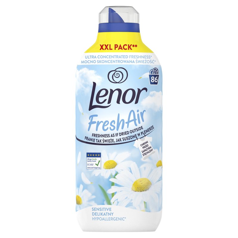 Minkštiklis LENOR Sensitive, 1,204 l, 86 skalb.