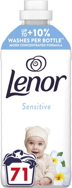 Minkštiklis LENOR Sensitive, 1491 ml, 71 skalb.