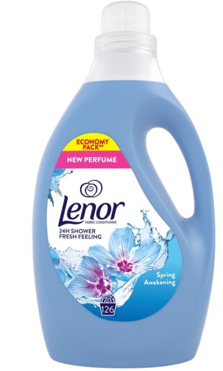 Minkštiklis LENOR Spring Awakening, 2,650 L, 126 skalb.