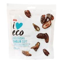 Minkštos ekologiškos datulės I LOVE ECO, 200 g