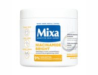 MIXA, NIACINAMIDE BRIGHT odą skaistinantis veido, kūno ir rankų kremas, ., 400 ml