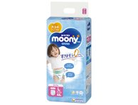 MOONY sauskelnės-kelnaitės mergaitėms Airfit L 9- 44 vnt., 14 kg