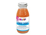 Morkų ir ryžių nuoviras HIPP ORS (nuo 4 mėn.), 200 ml