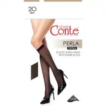Mot. puskojinės Conte Perla Nero uni 20d