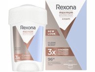Moteriškas kreminis dezodorantas REXONA MAX PROTECTION CREAM, 45 ml