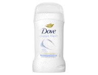 Moteriškas pieštukinis dezodorantas DOVE CLASSIC FRESH, 50 ml