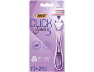Moteriškas sisteminis skustuvas BIC SOLEIL CLICK5, 2 galvut., 1 vnt
