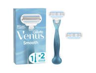 Moteriškas skustuvas GILLETTE VENUS SMOOTH, 2 galvutės, 1 vnt