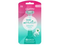 Moteriški vienkartiniai skustuvai WILKINSON QUATTRO, 3 vnt