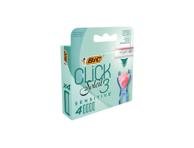 Moteriško skustuvo galvutės BIC CLICK3SOLEIL SENSIT., 4 vnt